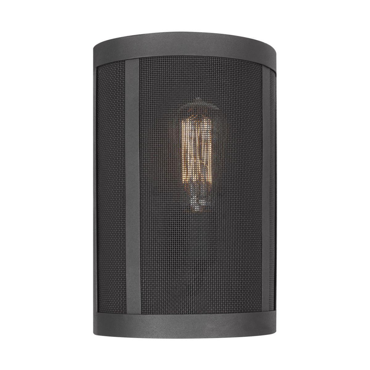 Gereon 12 in. Wall Light Black finish - Bees Lighting