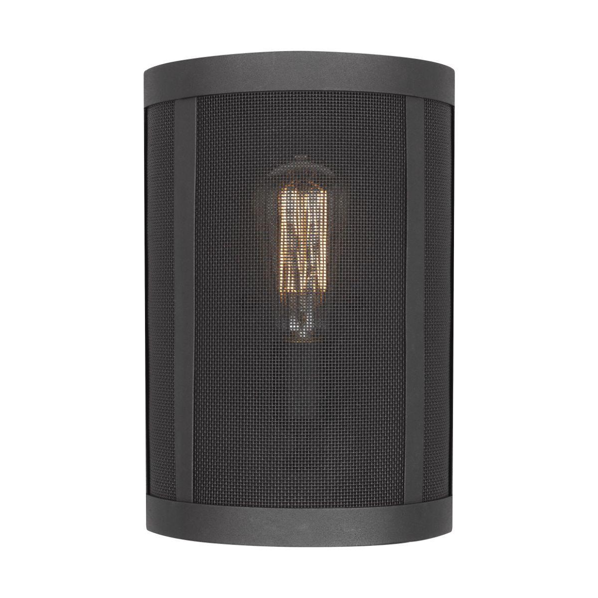 Gereon 12 in. Wall Light Black finish - Bees Lighting