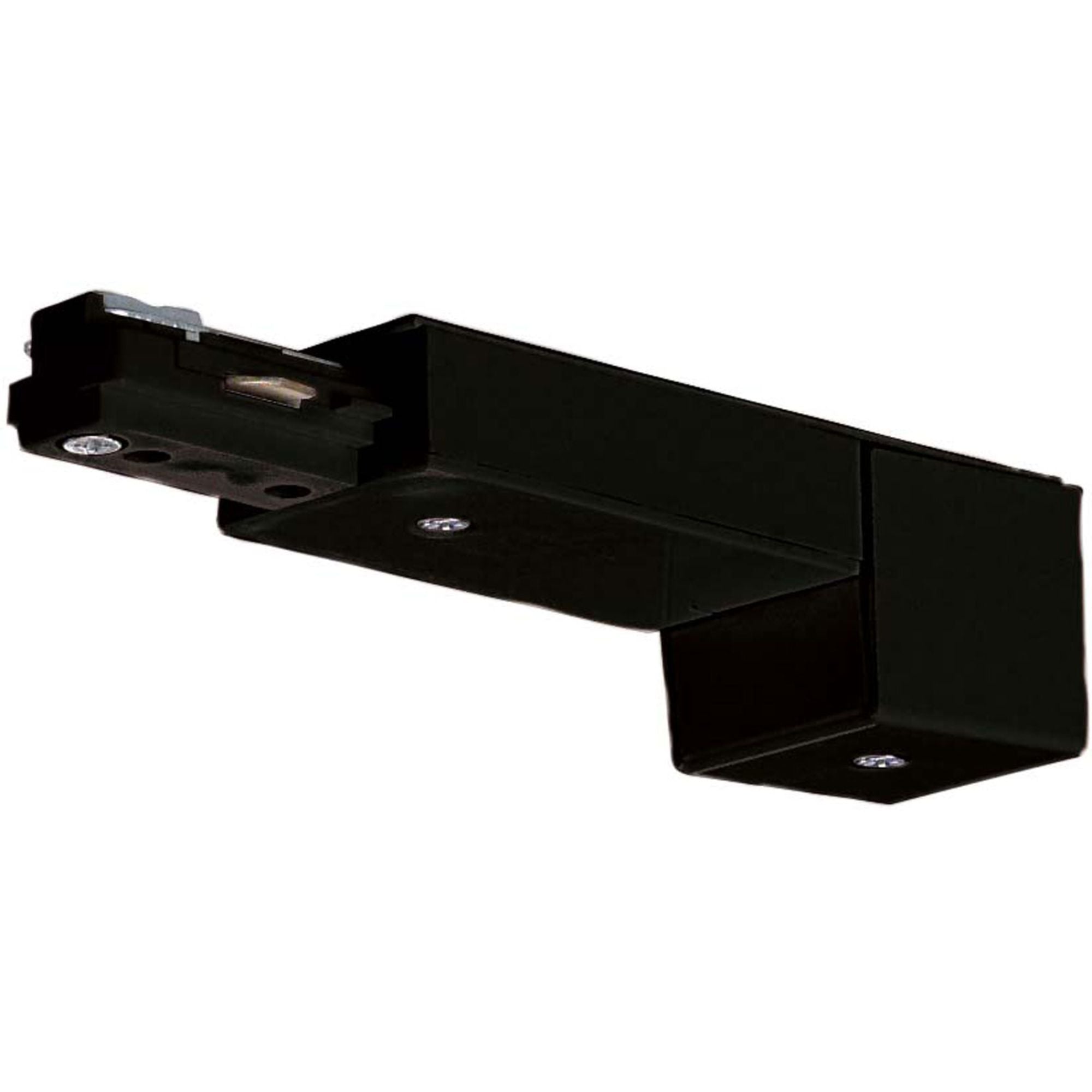 Conduit Live End for Track Lighting Black Finish
