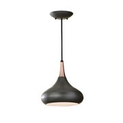 Belle 10" Medium Pendant, Dark Bronze Finish - Bees Lighting
