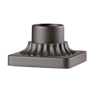 5.75" W x 3.44" H Pier Mount Base, Oil Rubbed Bronze Finish
