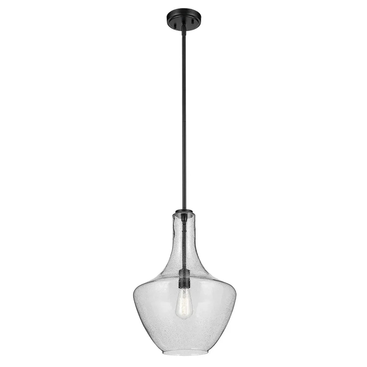 Everly 1-Light Bell Pendant Light - Bees Lighting