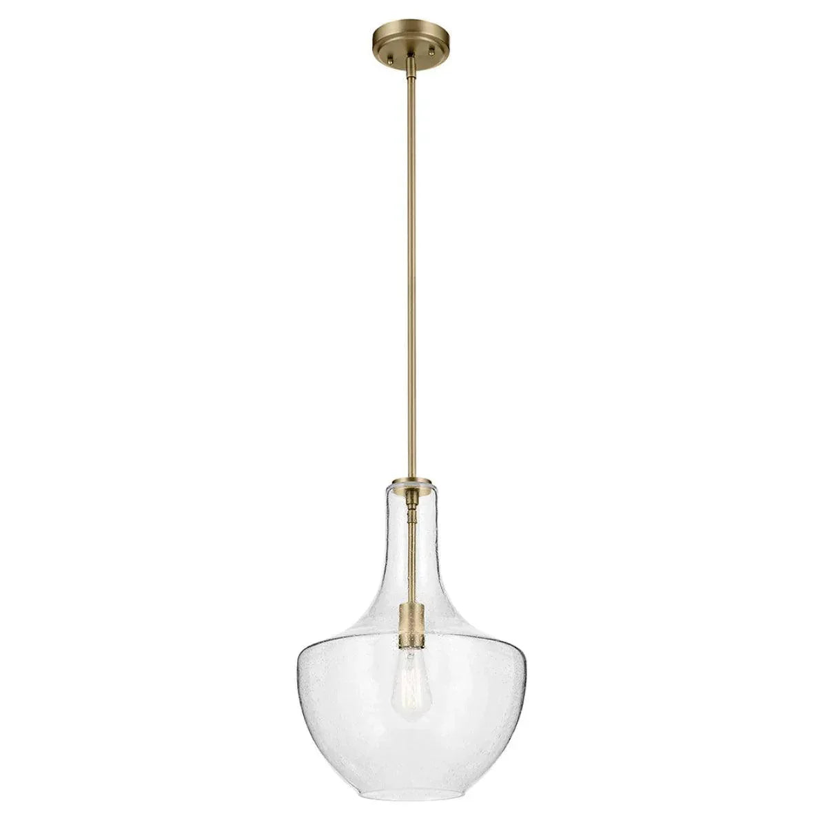 Everly 1-Light Bell Pendant Light - Bees Lighting