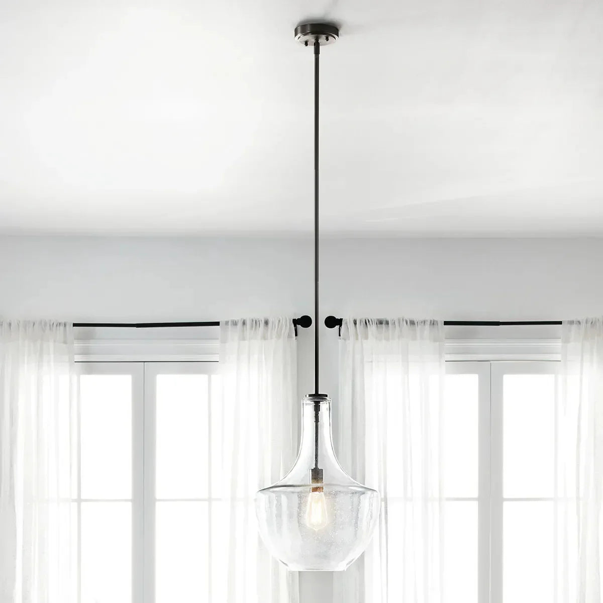 Everly 1-Light Bell Pendant Light - Bees Lighting