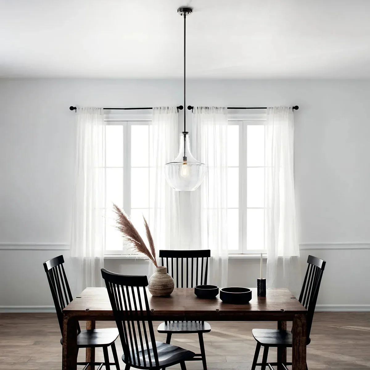 Everly 1-Light Bell Pendant Light - Bees Lighting