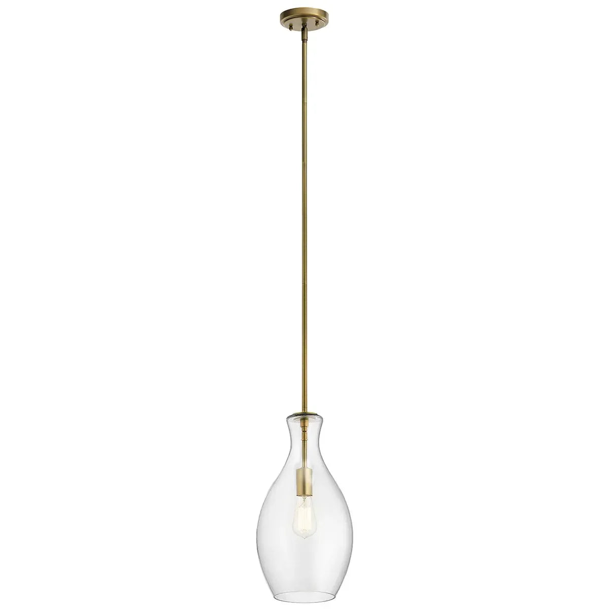 Everly 1-Light Mini Pendant Light - Bees Lighting