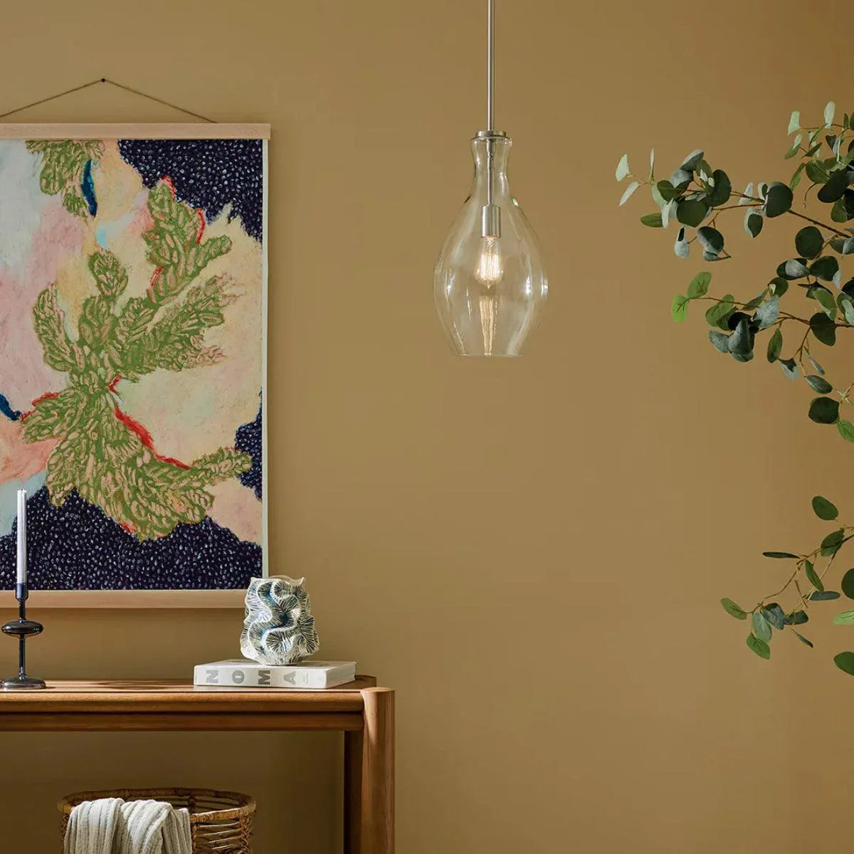 Everly 1-Light Mini Pendant Light - Bees Lighting