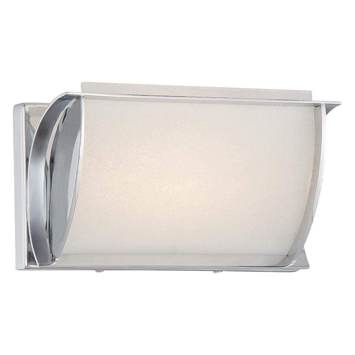 9 in.LED Wall Sconce Chrome finish