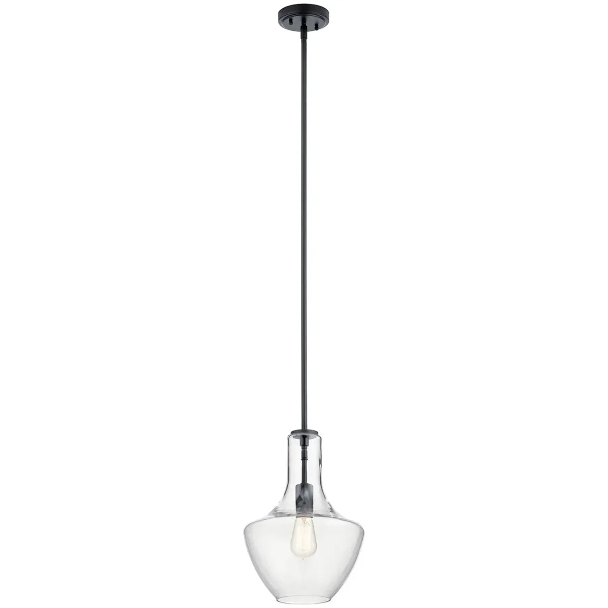 Everly 1-Light Bell Pendant Light - Bees Lighting