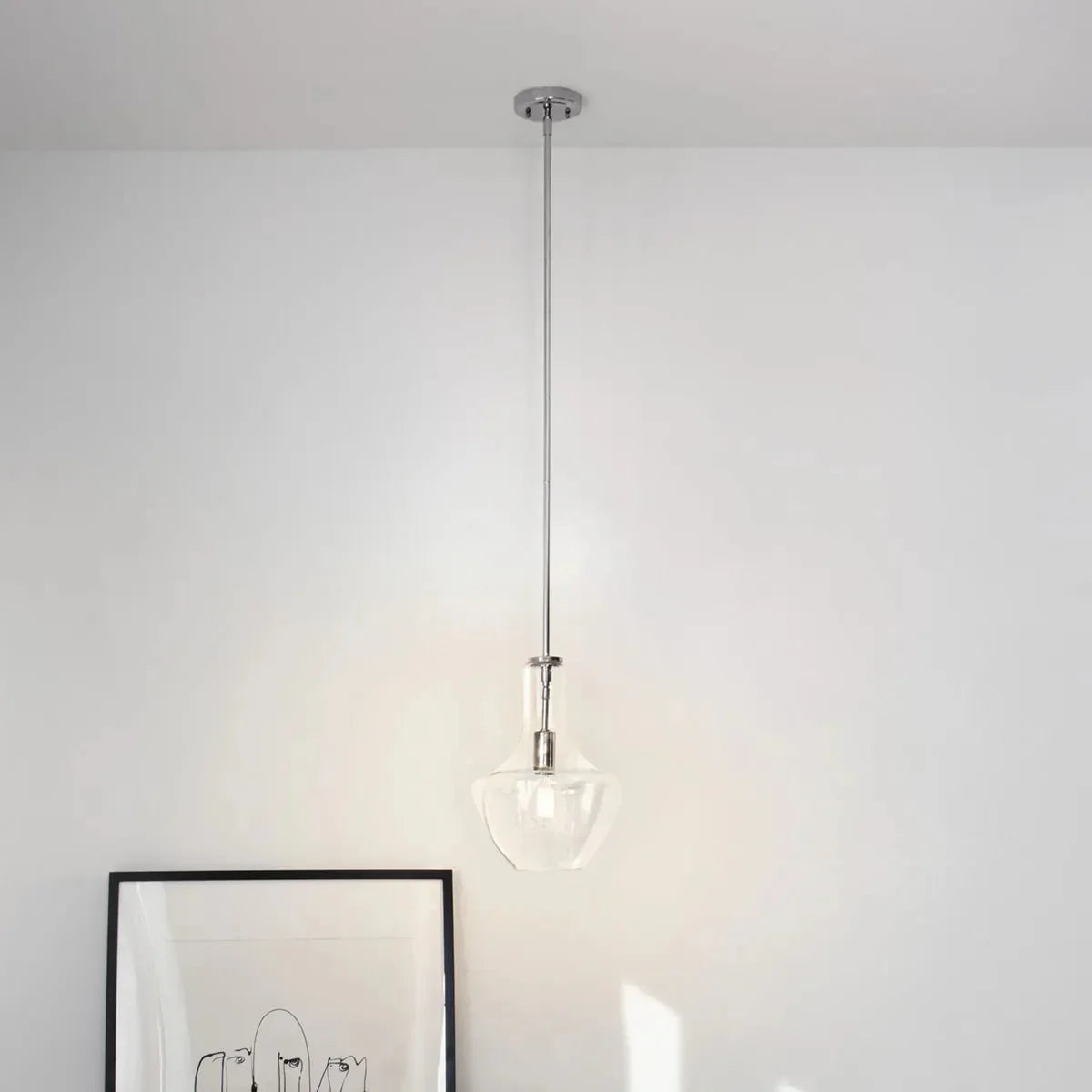 Everly 1-Light Bell Pendant Light - Bees Lighting