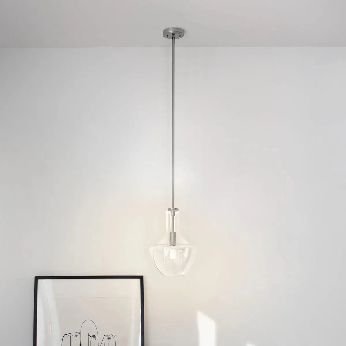 Everly 1-Light Bell Pendant Light - Bees Lighting