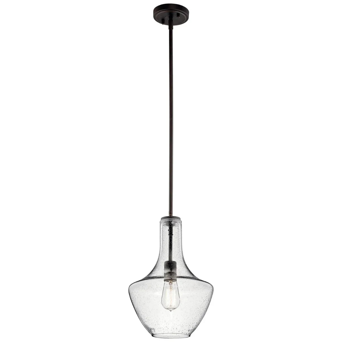 Everly 1-Light Bell Pendant Light - Bees Lighting