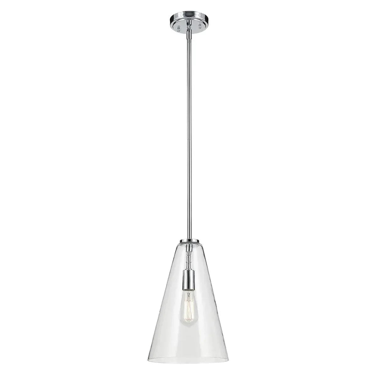 Everly 1-Light Cone Pendant Light - Bees Lighting