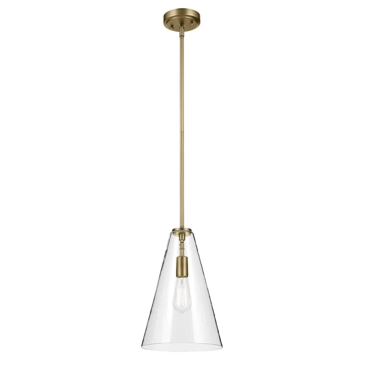 Everly 1-Light Cone Pendant Light - Bees Lighting