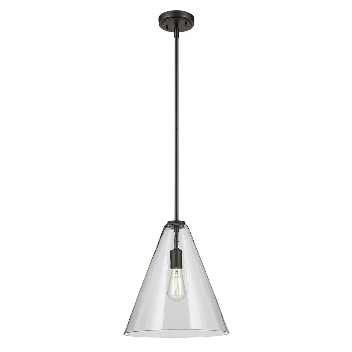 Everly 1-Light Cone Pendant Light - Bees Lighting
