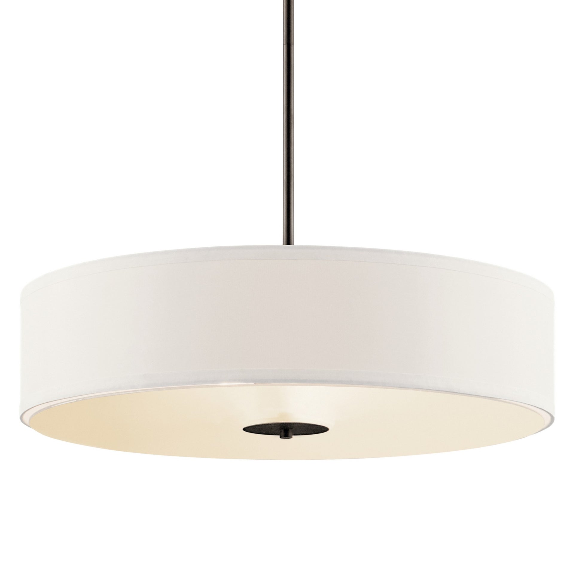 24" 3-Light Convertible Pendant, Olde Bronze Finish - Bees Lighting