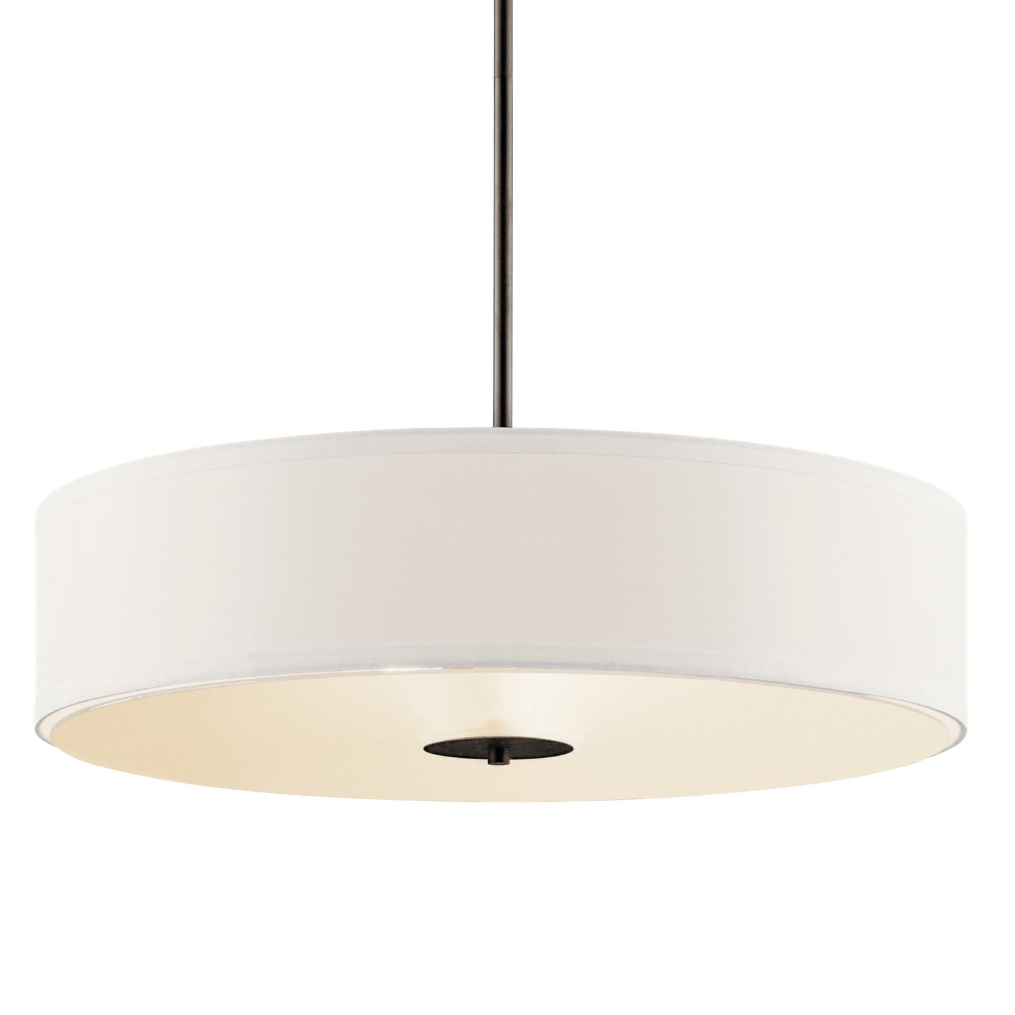 24" 3-Light Convertible Pendant, Olde Bronze Finish - Bees Lighting