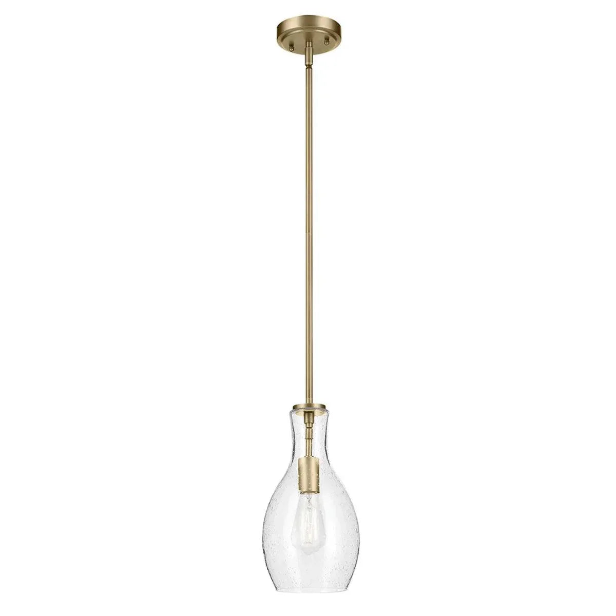 Everly 1-Light Mini Pendant Light - Bees Lighting