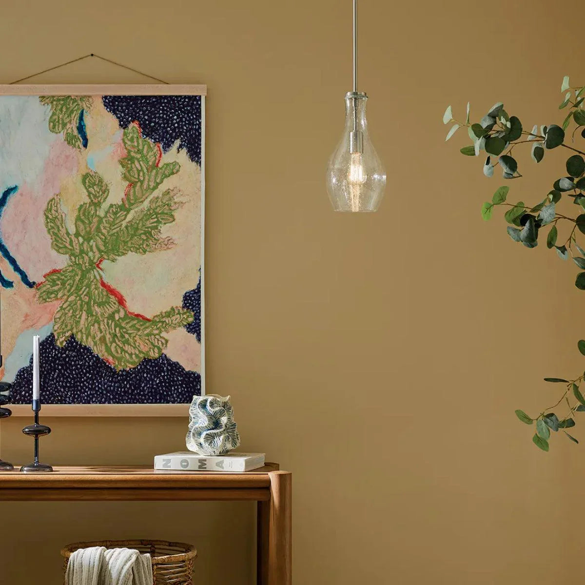 Everly 1-Light Mini Pendant Light - Bees Lighting