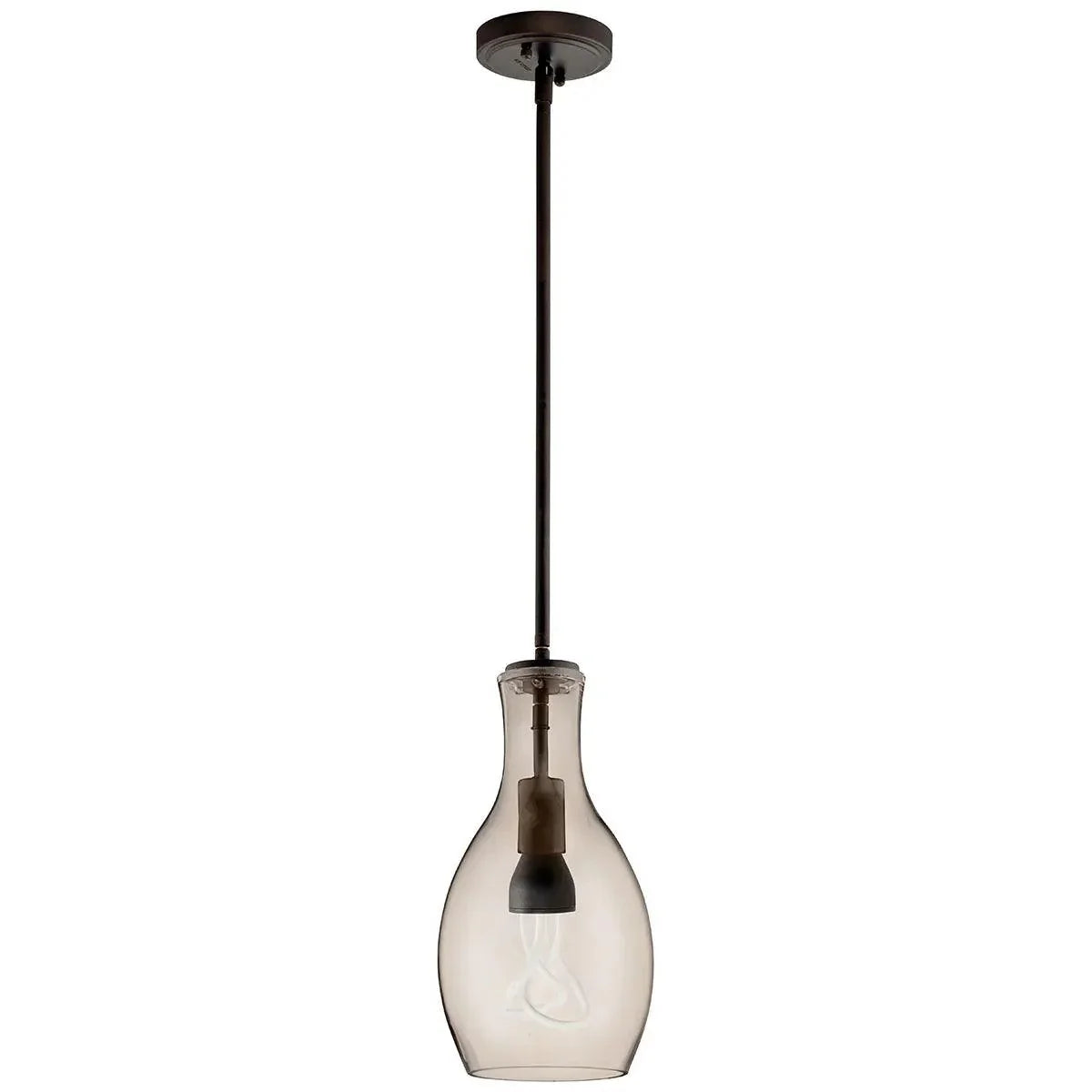 Everly 1-Light Mini Pendant Light - Bees Lighting