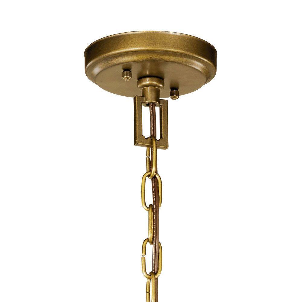 Morrigan 15 in. 4 Lights Chandelier Brass Finish - Bees Lighting