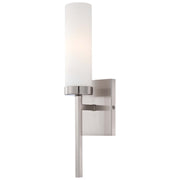 Compositions 15" Wall Sconce, Brushed Nickel Finish - Bees Lighting