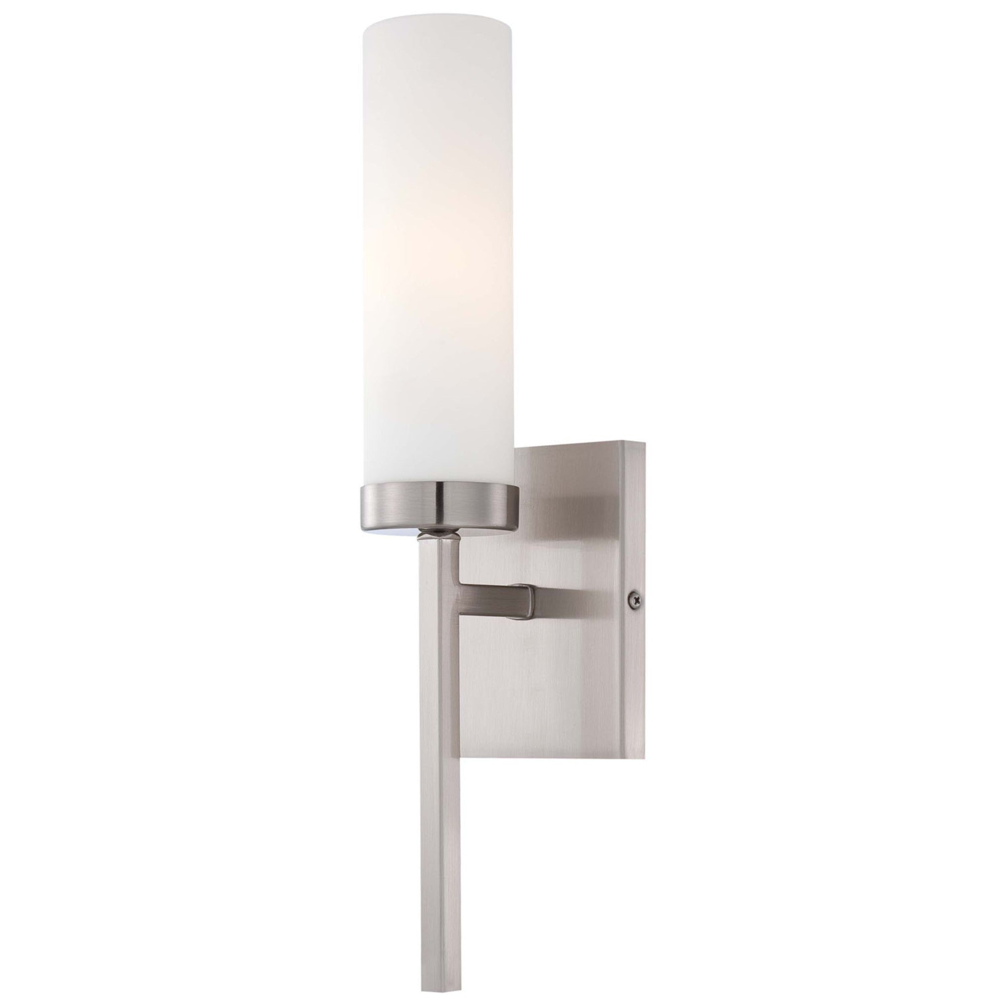 Compositions 15" Wall Sconce, Brushed Nickel Finish - Bees Lighting