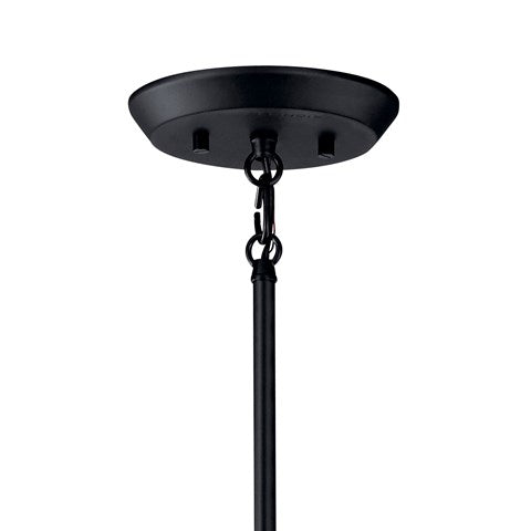 Armstrong 20 in. 6 Lights Chandelier Black Finish - Bees Lighting