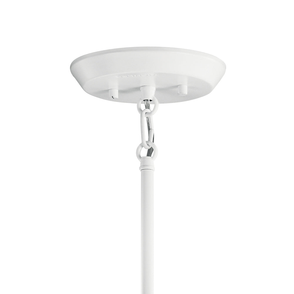 Armstrong 30 in. 8 Lights Chandelier White Finish - Bees Lighting