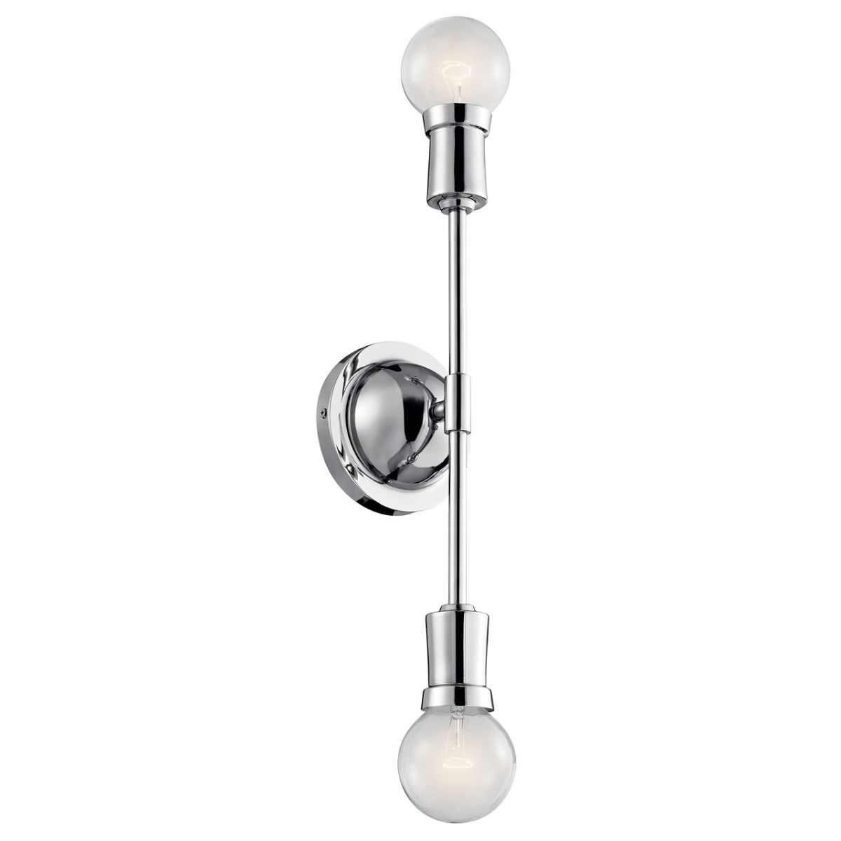 Armstrong 17 in. 2 Lights Armed Sconce Chrome Finish - Bees Lighting
