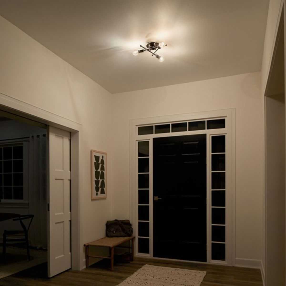Armstrong 15" 3 Lights Flush Mount Light