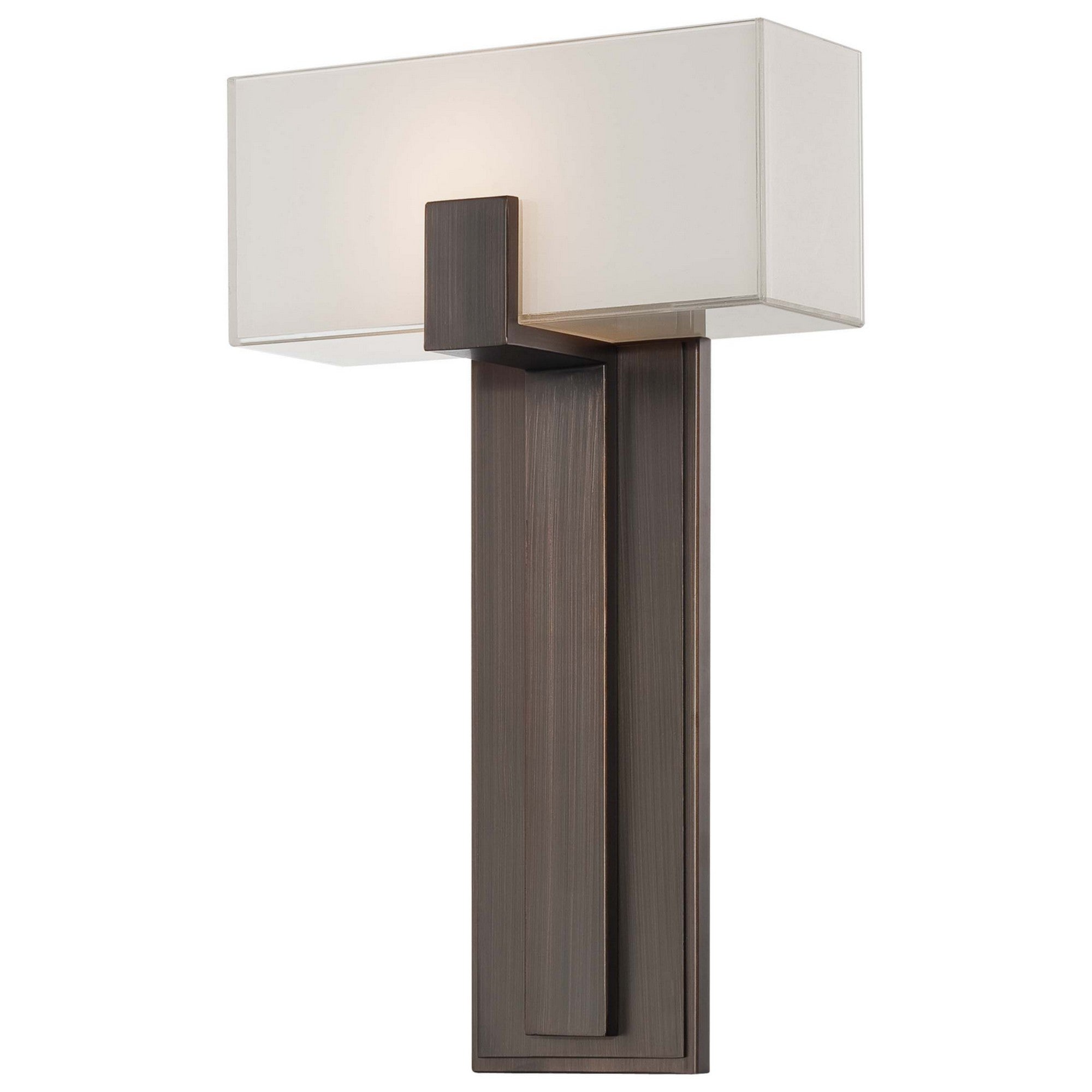 George Kovacs 17" Wall Sconce, Copper Bronze Patina Finish - Bees Lighting