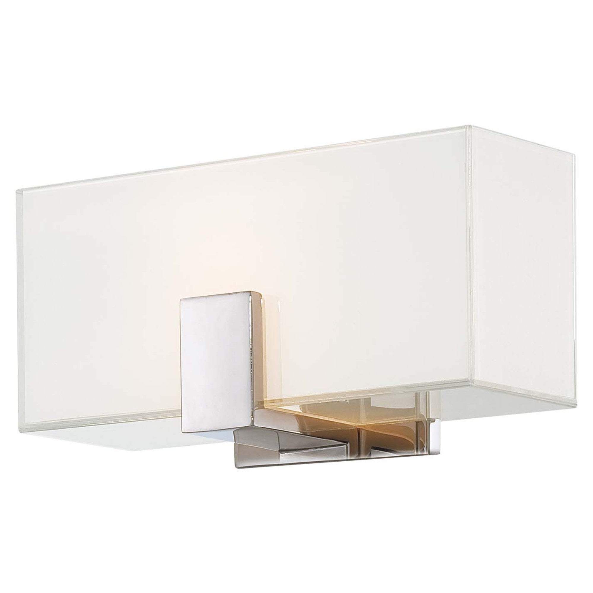 George Kovacs 12" Wall Sconce, Polished Nickel Finish - Bees Lighting