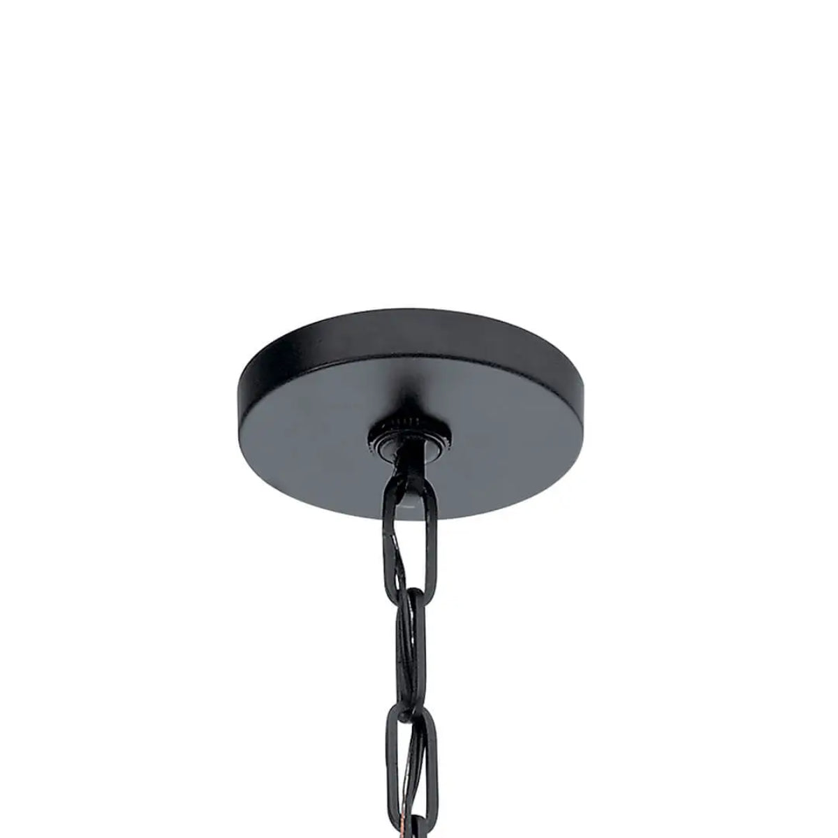 Abbotswell 25 in. 6 Lights Chandelier Black Finish - Bees Lighting