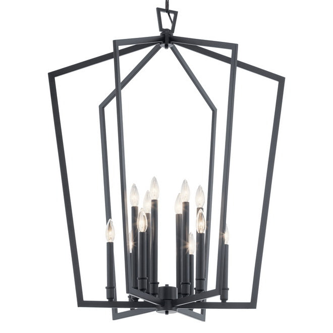 Abbotswell 30 in. 12 Lights Chandelier - Bees Lighting