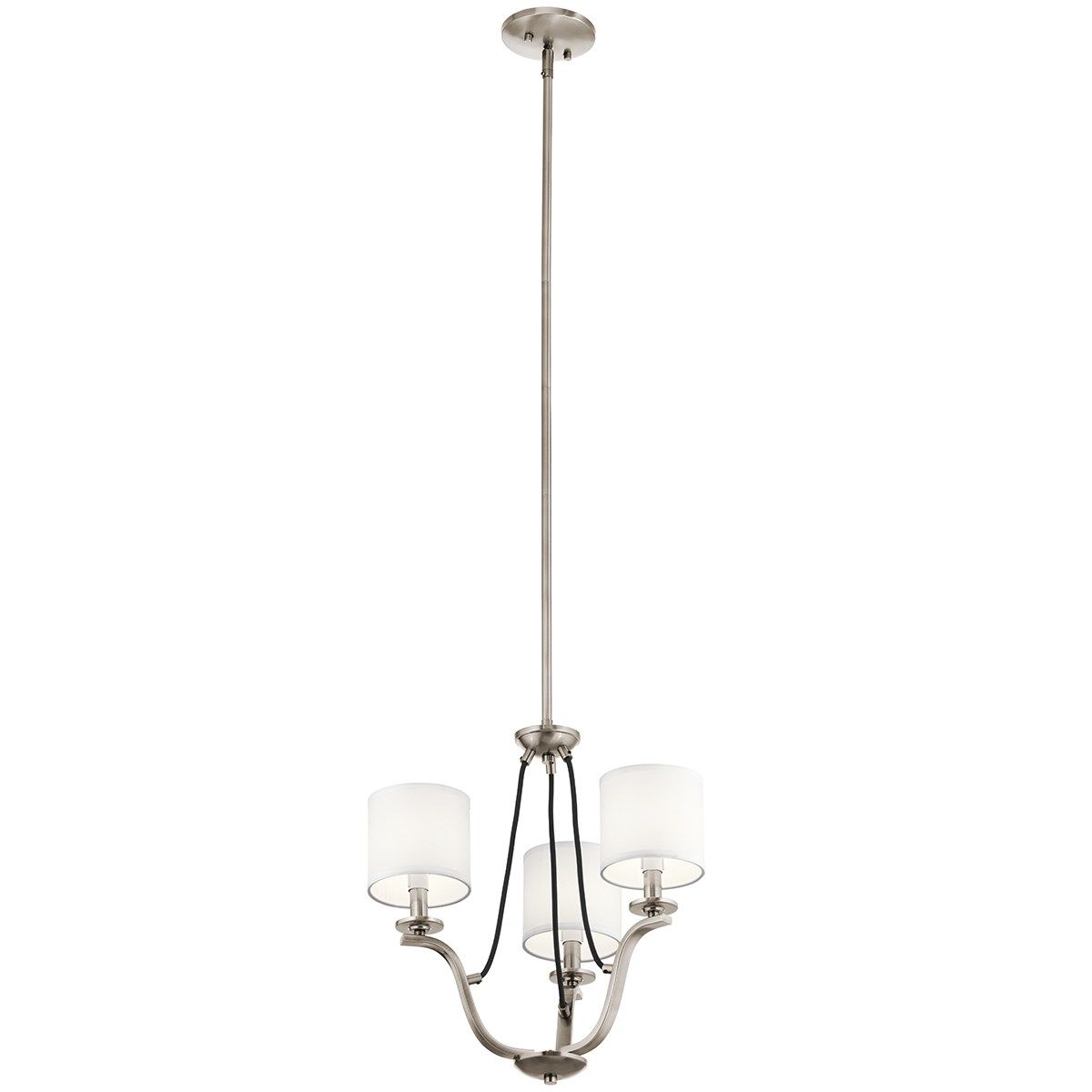 Thisbe 18 in. 3 Lights Chandelier Pewter Finish - Bees Lighting