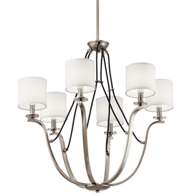 Thisbe 28 in. 6 Lights Chandelier