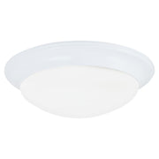 Nash 12" Flush Mount, White Finish - Bees Lighting