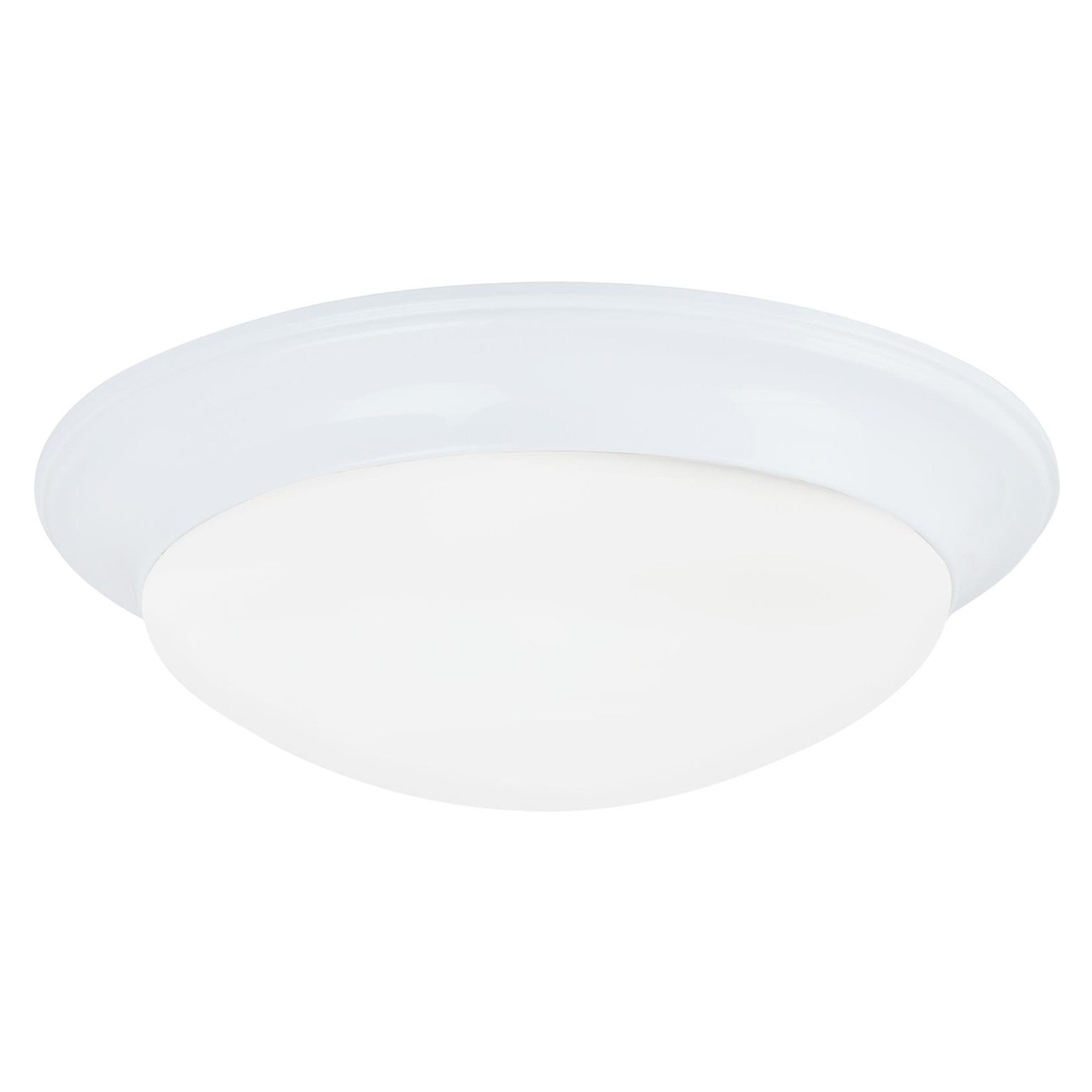 Nash 17" 3-Light Flush Mount, White Finish - Bees Lighting