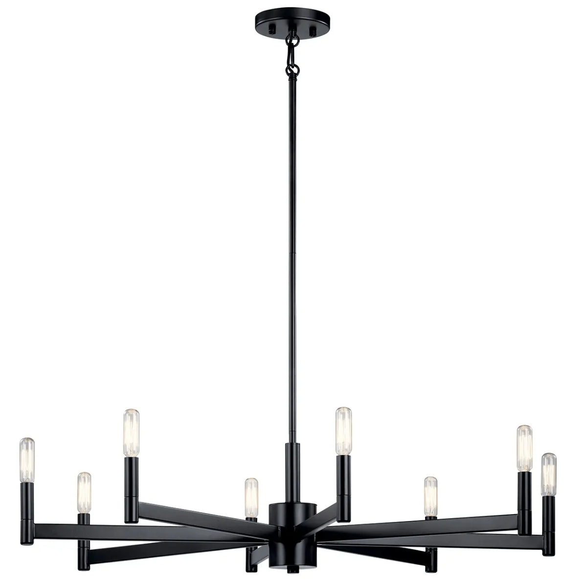 Erzo 36 In Chandelier Black finish - Bees Lighting