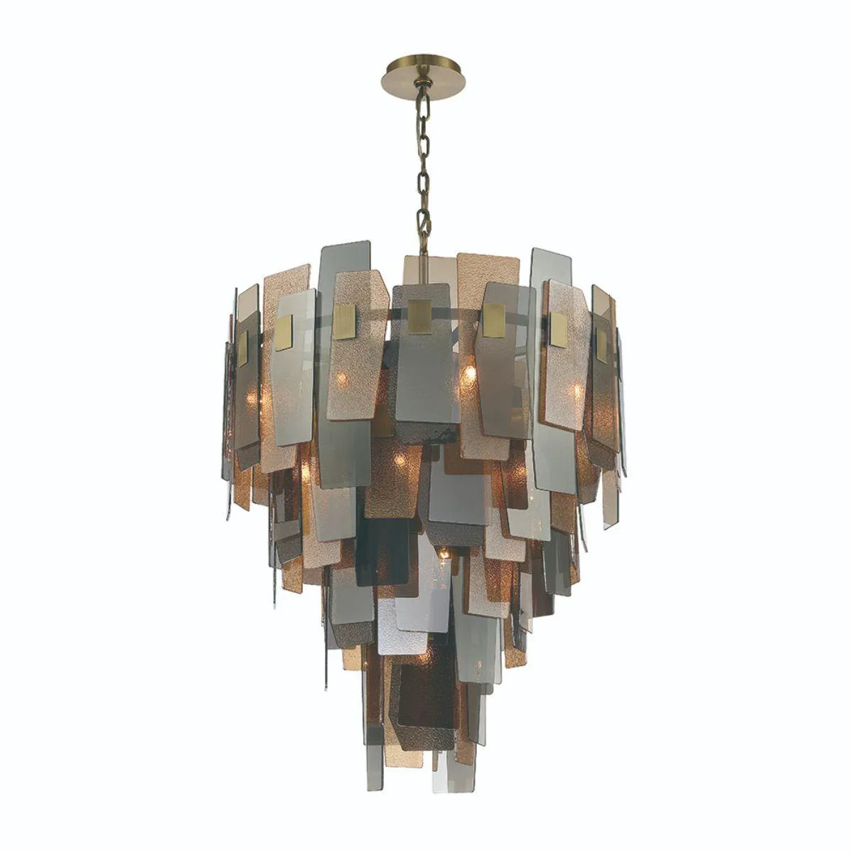 Cocolina Chandelier Brass Finish - Bees Lighting