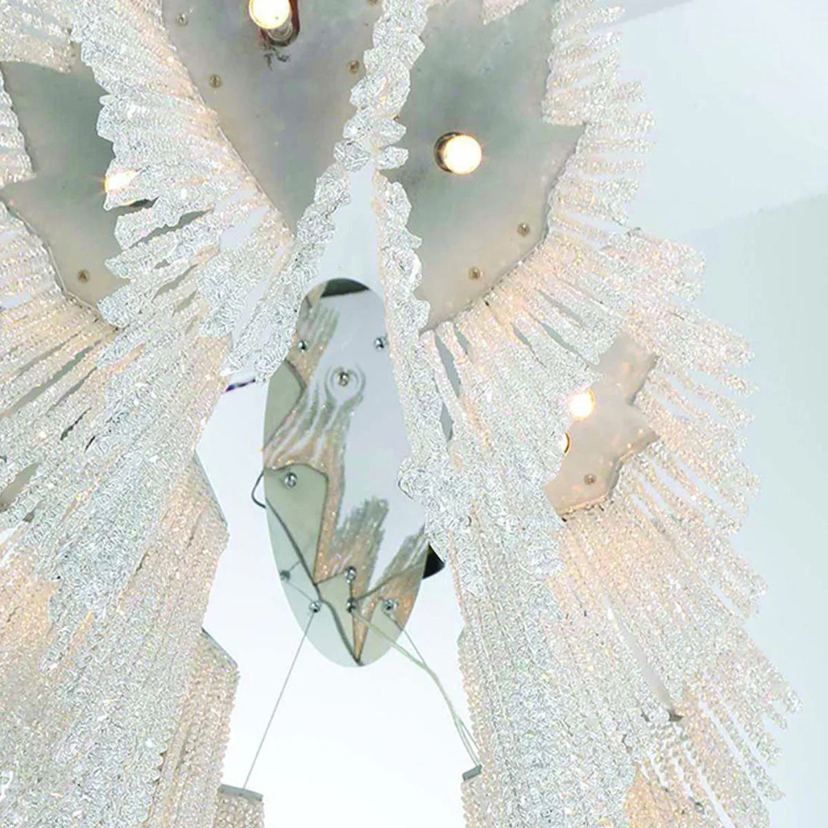 Cohen Chandelier Chrome Finish - Bees Lighting