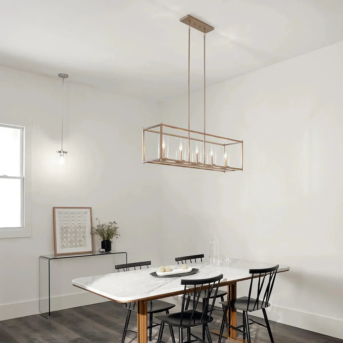 Crosby 42" 5-Light Linear Chandelier - Bees Lighting