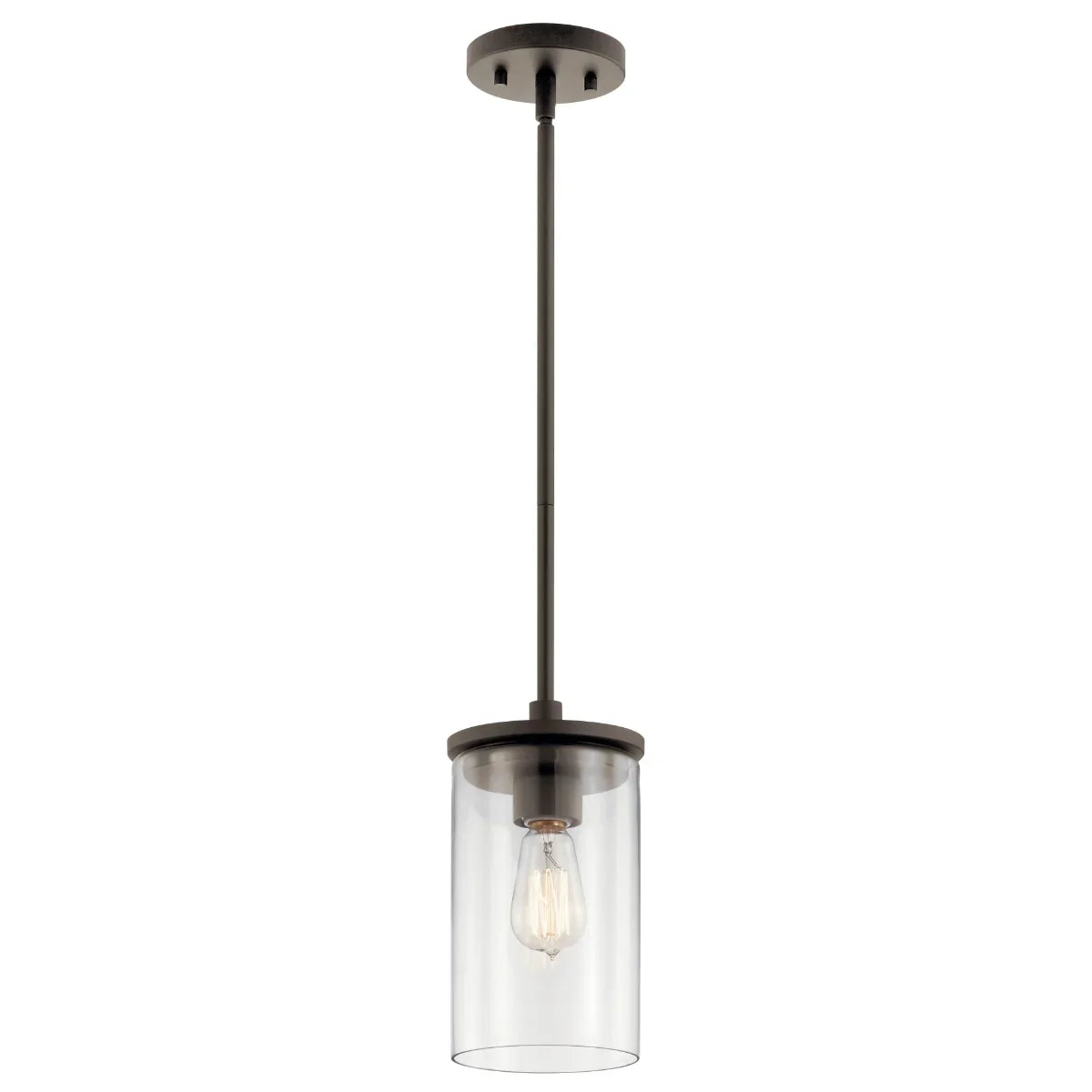 Crosby 11" Mini Pendant Light - Bees Lighting