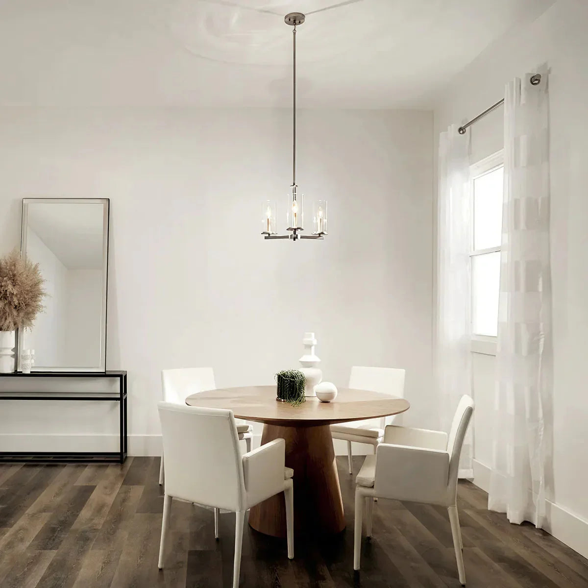 Crosby 18" 3-Light Convertible Chandelier/Semi Flush - Bees Lighting