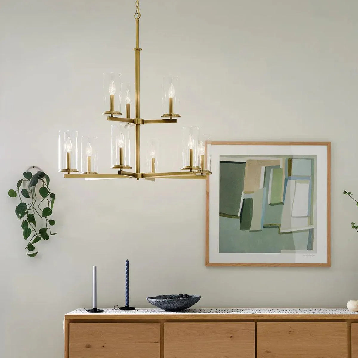 Crosby Tiered Chandelier - Bees Lighting