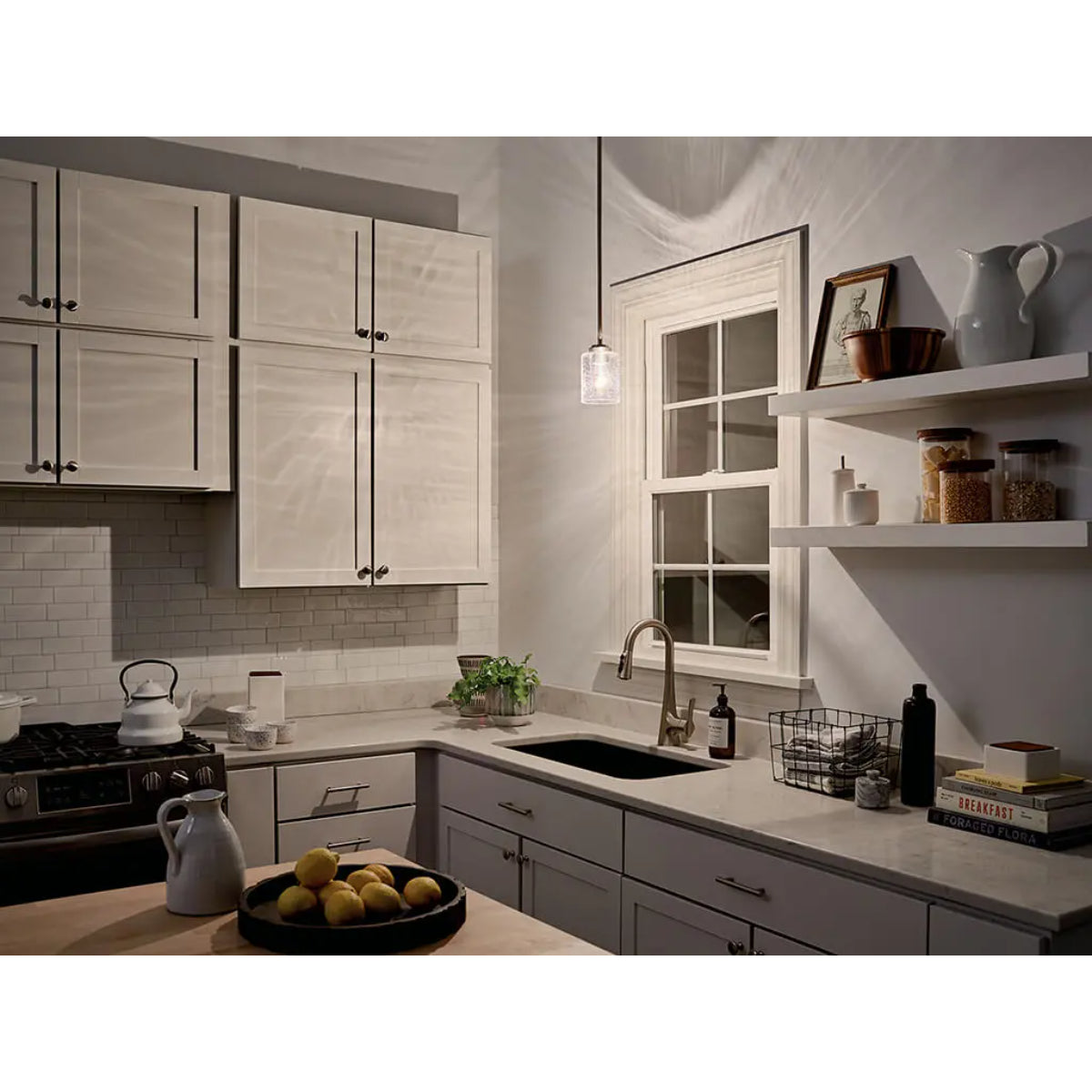 Winslow 8" Mini Pendant Light - Bees Lighting