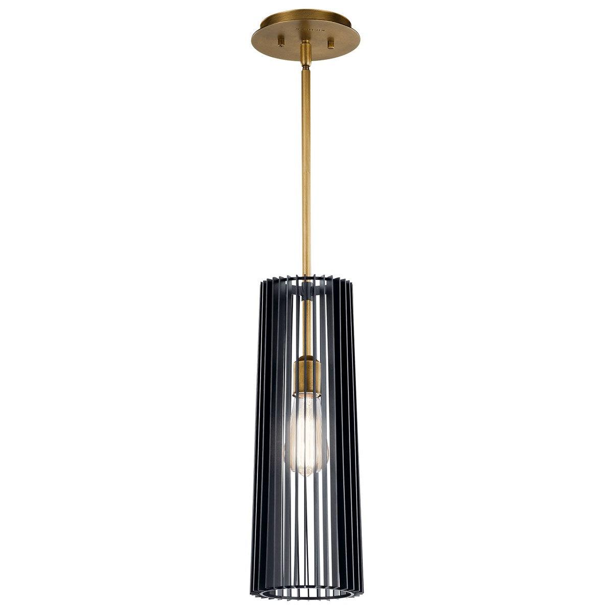 Linara 6 in. Pendant Light Black Finish - Bees Lighting