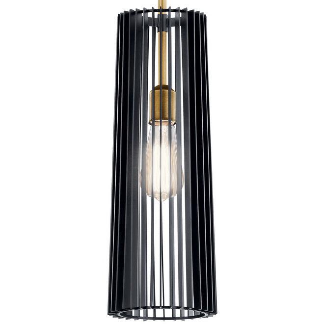 Linara 6 in. Pendant Light Black Finish - Bees Lighting