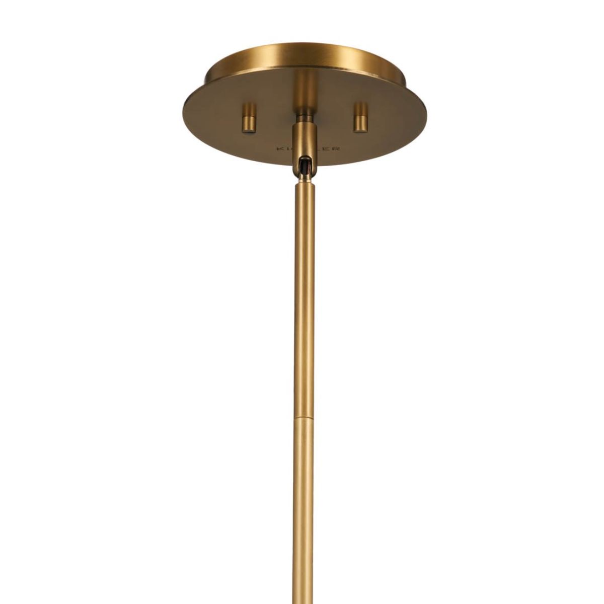 Linara 19 in. 3 Lights Convertible Pendant/Semi Flush Mount Light Black finish - Bees Lighting